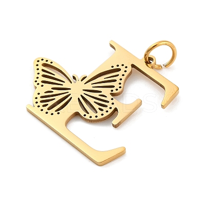 Ion Plating(IP) 201 Stainless Steel Pendants STAS-N103-184G-E-1