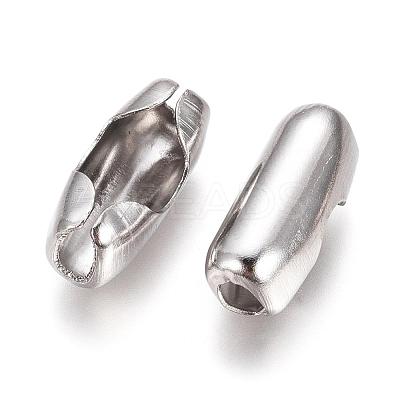 Tarnish Resistant Stainless Steel Ball Chain Connectors STAS-L019C-P-1