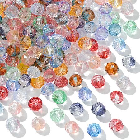 300Pcs Transparent Baking Paint Glass Beads GLAA-CJ0002-46-1