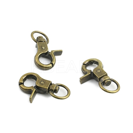 Zinc Alloy Swivel Clasps PW-WG2F0EF-03-1