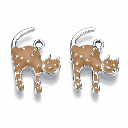 Eco-Friendly Zinc Alloy Pendants FIND-N048-45B-NR-1