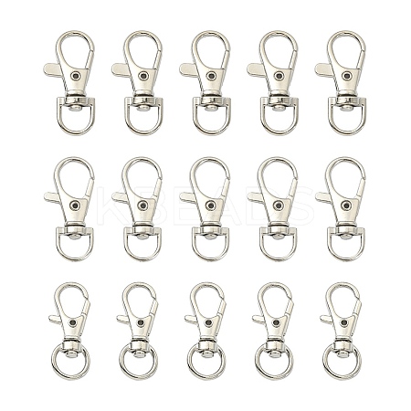 Alloy Swivel Lobster Claw Clasps FIND-YW0004-26B-1