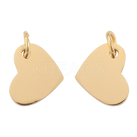 Ion Plating(IP) 304 Stainless Steel Stamping Blank Tag Charms STAS-I311-19G-1
