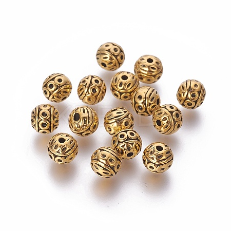 Tibetan Style Zinc Alloy Beads LS-PALLOY-L230-01AG-NR-1