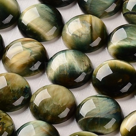 Dyed Natural Gemstone Dome/Half Round Cabochons G-J330-02-10mm-1