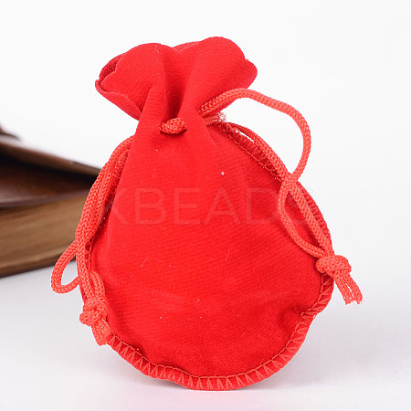 Gourd Velvet Bags LS-X-TP-R005-9x12cm-02-1
