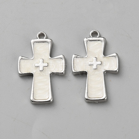 Alloy Enamel Pendants LS-FIND-WH0148-359-1