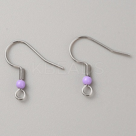 304 Stainless Steel Earring Hooks STAS-WH0027-64P-10-1