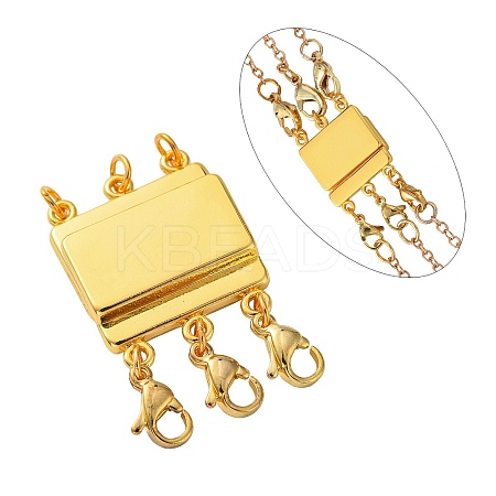 Zinc Alloy Box Magnetic Clasps Converter LS-PALLOY-C159-02LG-1