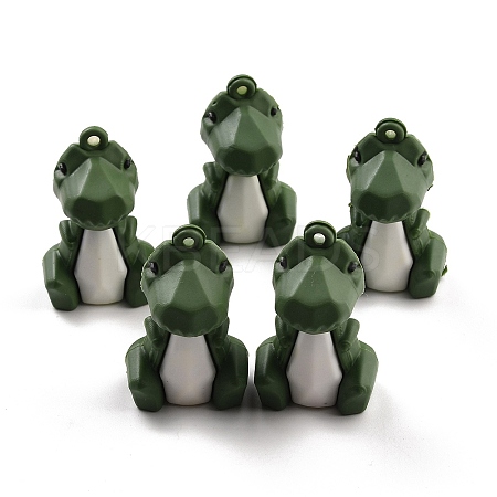 PVC Faceted Cartoon Dinosaur Pendants LS-FIND-B002-10-1