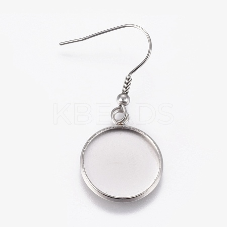 304 Stainless Steel Dangle Earrings LS-EJEW-WH0001-A01-1