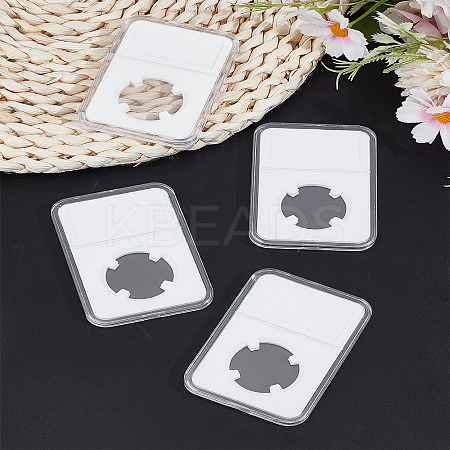 4Pcs Plastic Coin Storage Box AJEW-LP0003-11E-1