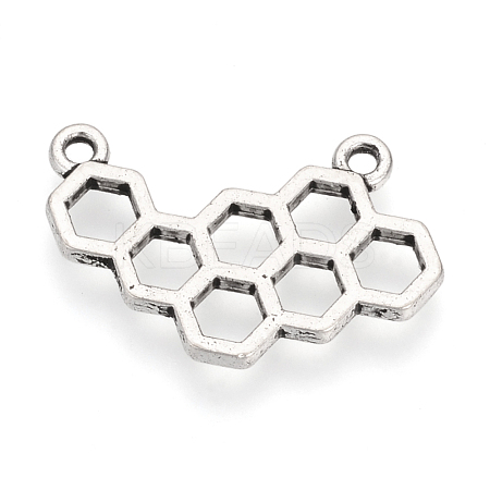 Tibetan Style Alloy Pendants TIBE-S309-94AS-RS-1
