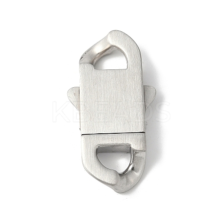 316 Surgical Stainless Steel Bayonet Clasps STAS-H234-02P-03-1