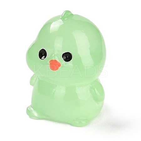 Chick Luminous Resin Display Decorations DJEW-F023-C06-1