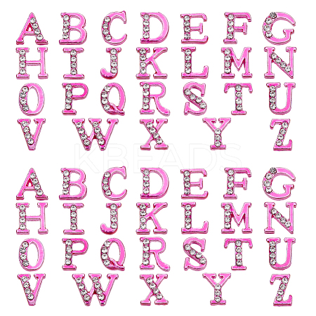 52Pcs 26 Styles Alloy Crystal Rhinestone Cabochons MRMJ-OC0004-01-1