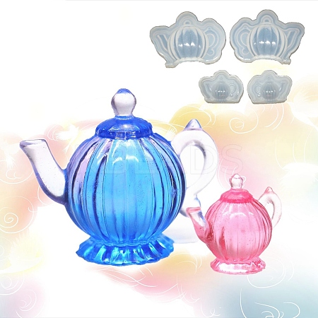 DIY Teapot Silicone Molds Sets LS-DIY-K035-01A-1