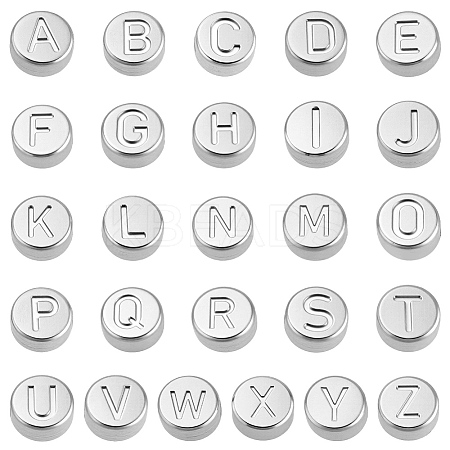 26Pcs 26 Styles Stainless Steel Beads STAS-PH0006-99P-1