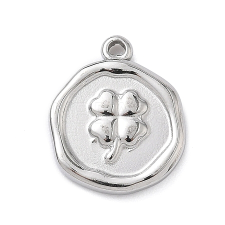 304 Stainless Steel Pendants STAS-K291-12P-02-1