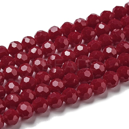 Opaque Glass Beads Stands EGLA-A035-P6mm-D16-1