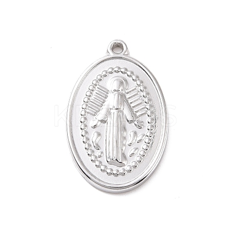 Non-Tarnish 304 Stainless Steel Pendants LS-STAS-G287-12P-1