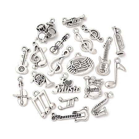 20Pcs 20 Styles Tibetan Style Alloy Pendants Set FIND-C069-05AS-1