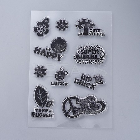 Silicone Stamps DIY-L036-A04-1