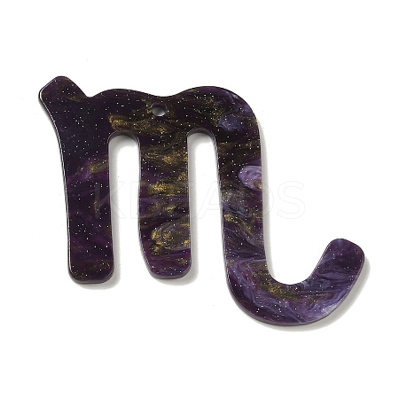 Acrylic Keychain Pendants SACR-S608-04J-02-1