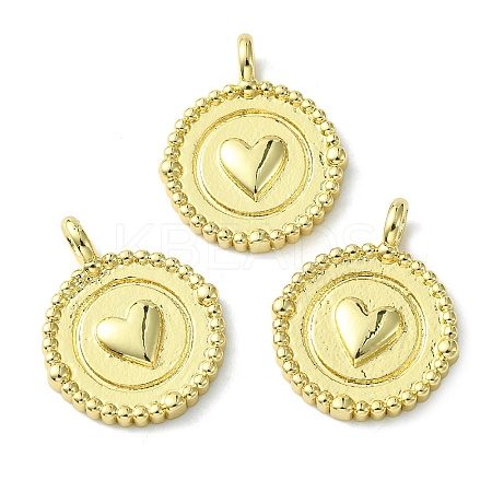 Rack Plating Brass Pendants KK-K332-03G-1
