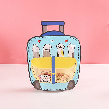 Schoolbag Shaped Plastic Resealable Packaging Bags PW-WG7B024-01-1