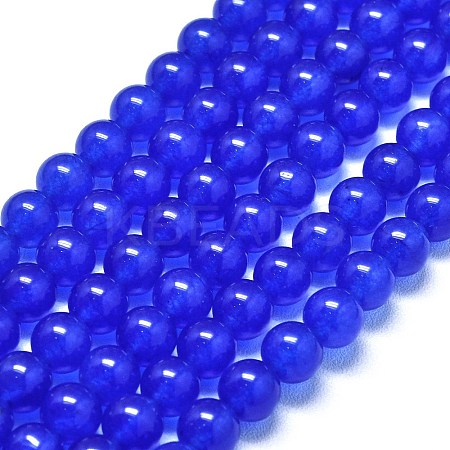 Natural Malaysia Jade Beads Strands G-L645-C01-4mm-19-1