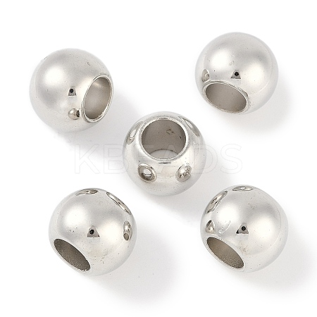 CCB Plastic Round Beads X-ALUM-U001-07B-12-1