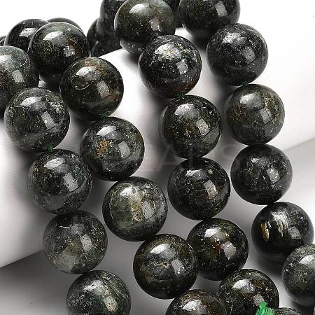 Natural Green Kyanite Beads Strands G-H335-B02-16mm-AB-1