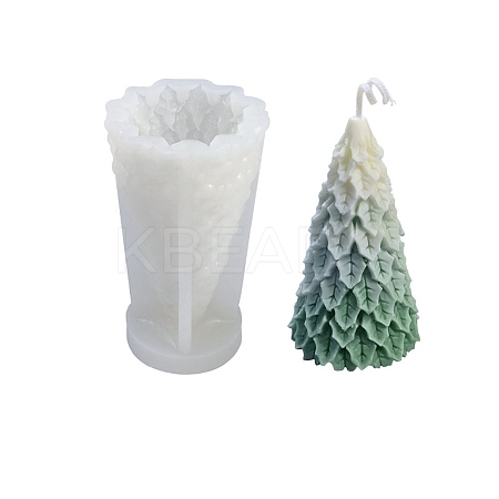 3D Christmas Tree DIY Candle Silicone Molds LS-CAND-B002-09A-1