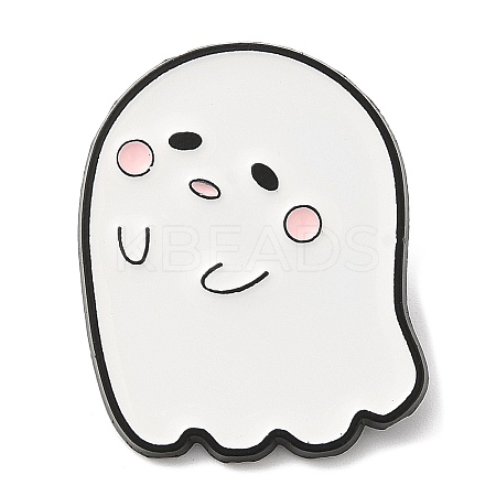 Halloween Ghost Enamel Pin LS-JEWB-E023-05EB-05-1