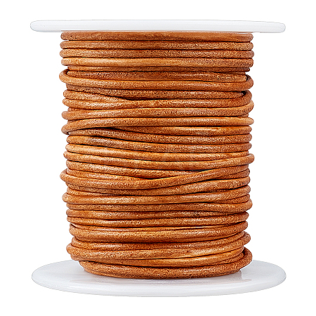 20M Round Cowhide Leather Cord WL-WH0015-01B-01-1