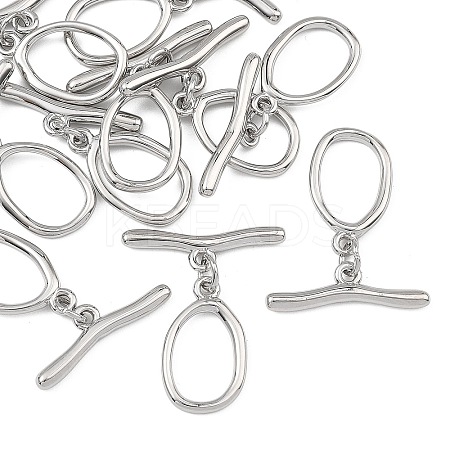 SHEGRACE Brass Toggle Clasps XGRQ58360-790P-1