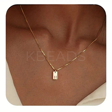 304 Stainless Steel Box Chain Necklaces FS-WG1FEB4-17-1