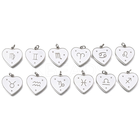 304 Stainless Steel Pendants STAS-G268-04P-1