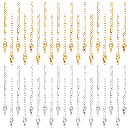 304 Stainless Steel Ends with Chain FIND-UN00020-1