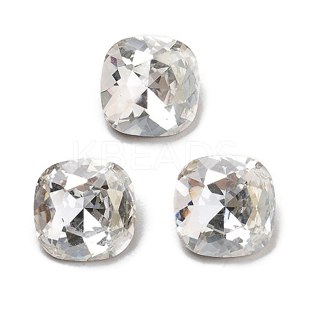 K9 Glass Rhinestone Cabochons GLAA-H034-04C-001SS-1