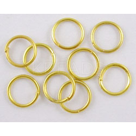 Brass Open Jump Rings LS-X-JRC5mm-G-NR-1