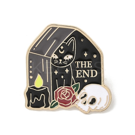 Halloween Enamel Pins JEWB-L021-01A-KCG-1