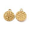 Ion Plating(IP) 304 Stainless Steel Pendants Rhinestone Settings STAS-B032-27G-1