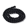 Glass Beads Strands EGLA-A034-P8mm-MD18-3
