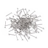 Tarnish Resistant 316 Surgical Stainless Steel Flat Round Blank Peg Stud Earring Settings LS-STAS-R073-04-2