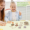 24pcs 12 Styles Unfinished Natural Poplar Wood Filigree Joiners Links WOOD-TA0001-81-8