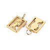 304 Stainless Steel Pendants X-STAS-S116-127G-2
