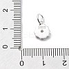 925 Sterling Silver Cubic Zirconia Pendants STER-Q001-02S-02-3