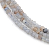 Natural Angelite Beads Strands LS-G-RM2025-A31-2mm-4